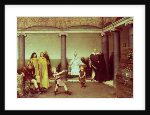 The Education of the Children of Clothilde and Clovis, 1868 by Lawrence Alma-Tadema