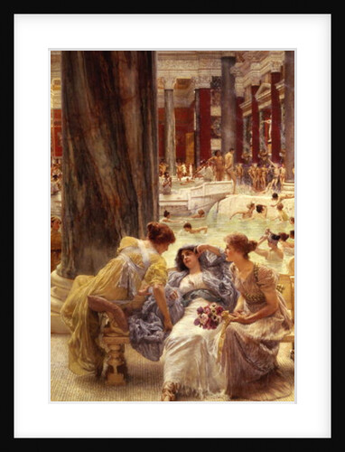 The Baths of Caracalla, 1899 by Lawrence Alma-Tadema