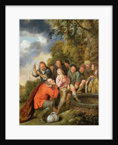 Joseph Being Cast into the Well by his Brothers by Jan Miense Molenaer