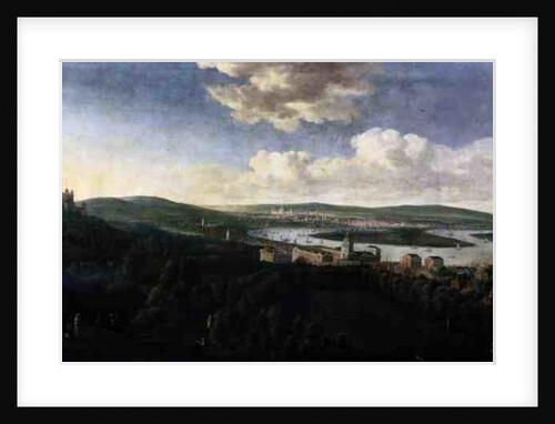 View of Queen's House and Royal Hospital, Greenwich by Jan the Elder Griffier