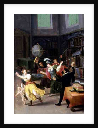 Allegory of Love and Ignorance, Wisdom and Learning by Adriaen van Stalbemt