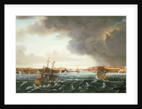 A View of Valetta, Malta by Alberto Pullicino