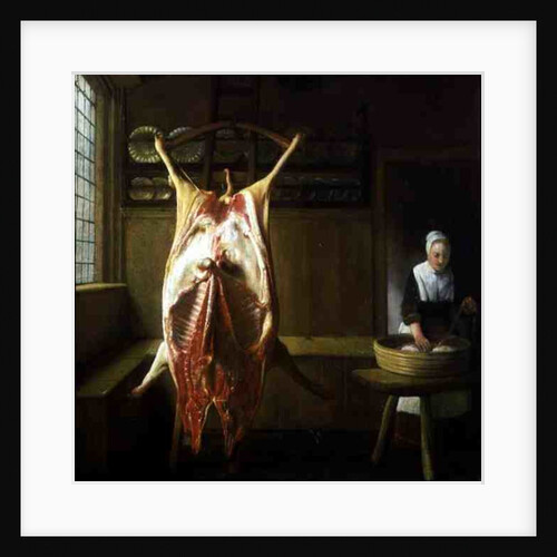 The Butcher's Shop by Reinier or Reynier Coveyn or Covyn