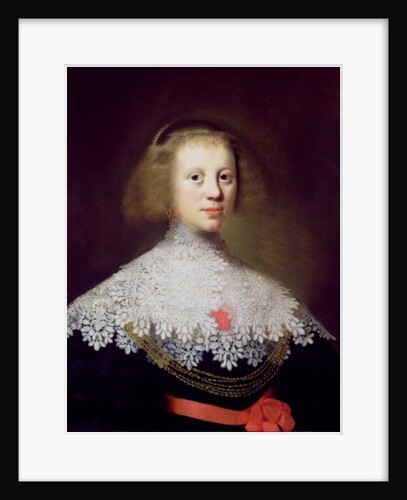 Portrait of a Young Woman by Wybrand Simonsz. de Geest