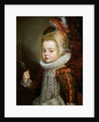 A Portrait of a Child Holding a Racket by Cornelis de Vos
