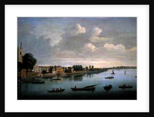 A View of the Thames from Putney Bridge by Joseph Nichols