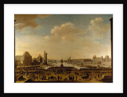 View of Paris from the Pointe de la Cite by Theodor Matham