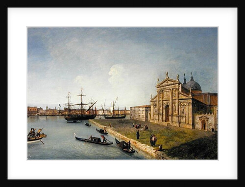 The Bacino di San Marco from San Giorgio Maggiore by Michele Marieschi