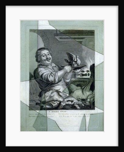 Mardi Gras, after an engraving by Joachim von Sandrart by Gaspard or Gabriel Gresely