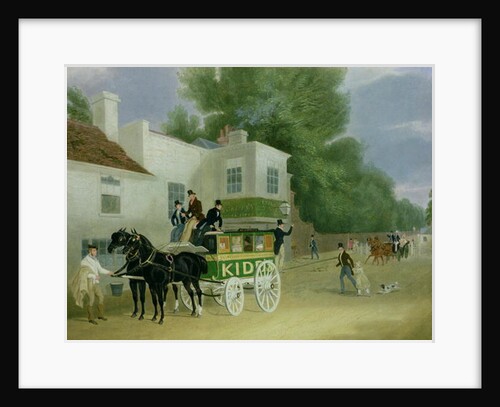 Kidd's Omnibus to Turnham Green at the Angel Inn by James Pollard