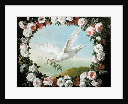 An Allegory of the Flood 'The Sacred Dove,' 1721 by Pieter Casteels