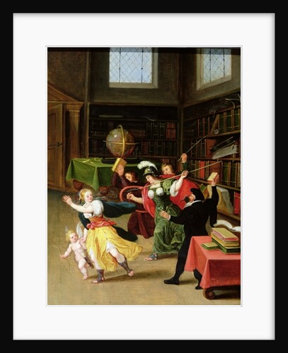 An Allegory of Reason overcoming Desire by Adriaen van Stalbempt