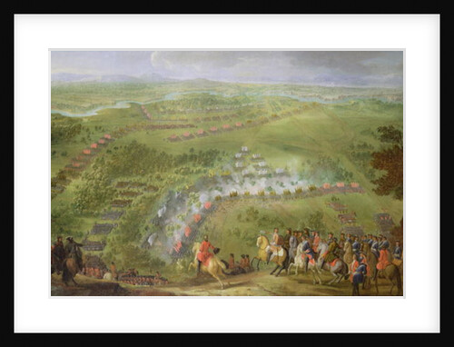 The Battle of Lesnaya in 1708 by Pierre-Denis Martin