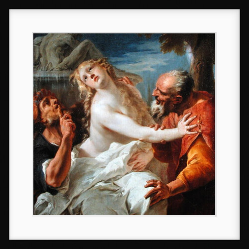 Suzanna and the Elders by Francesco Bernardini