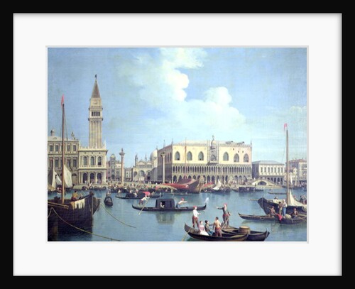 A View of the Grand Canal by Antonio Canaletto