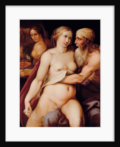 Lot and his Daughters by Lazarus van der Borcht