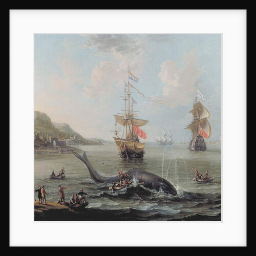 Whaling in an Estuary by Lorenzo a Castro