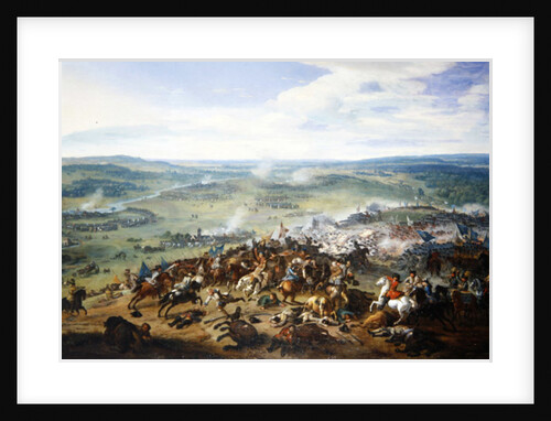 The Battle at Blenheim, near Hochstadt, 1704 by Jan van Huchtenburgh