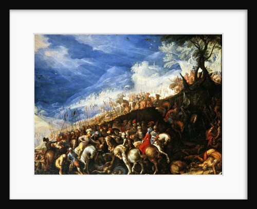 Alexander the Great and his captains recover Emperor Darius, 1611 by Frederick van Valkenborch