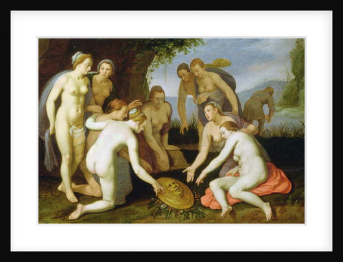 A Scene from the Legend of Perseus and Andromeda by Cornelis (workshop of) Cornelisz. van Haarlem