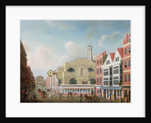 View of St. Dunstan's in Fleet Street by Samuel Scott