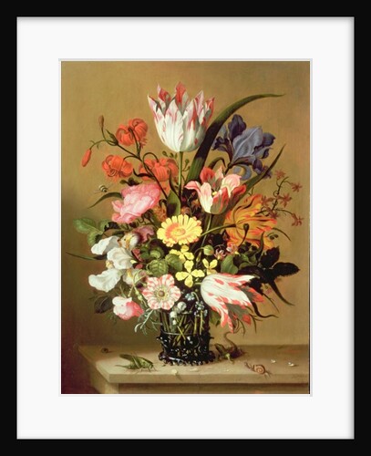 Flowers in a Vase, 1635 by Jacob Marrel