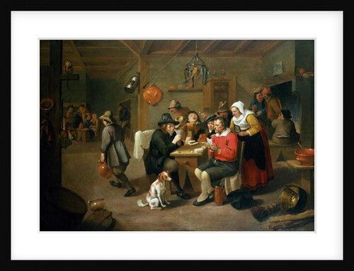 The Card Players by Matheus van Helmont