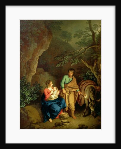 Rest on the Flight into Egypt, 1760 by Christian Wilhelm Ernst Dietrich