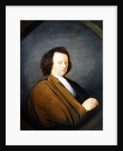 A Portrait of a Man, Half Length, Seated, 1680 by Cornelis Dusart