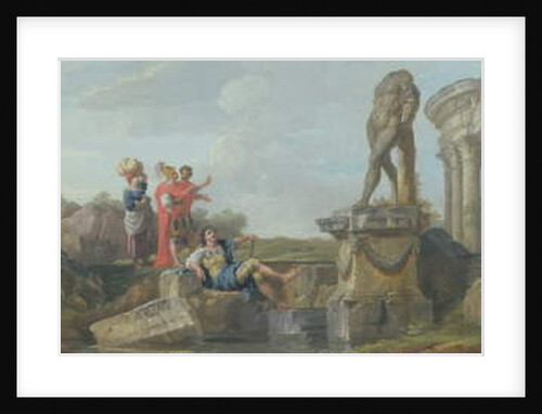 Gaius Marius contemplating the Ruins of Carthage by Giovanni Paolo Panini