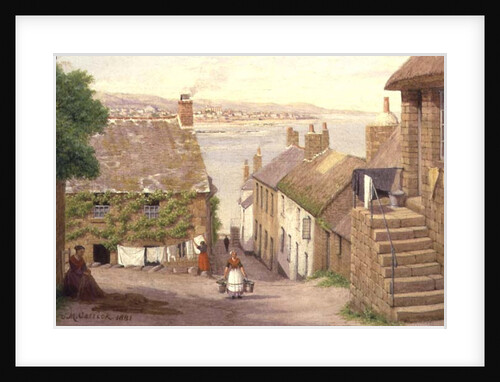 View of Penzance from Newlyn, 1881 by John Mulcaster Carrick