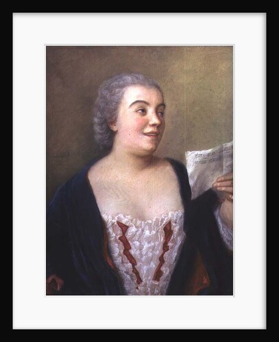 Portrait of Maria Gunning 1749 by Jean-Etienne Liotard