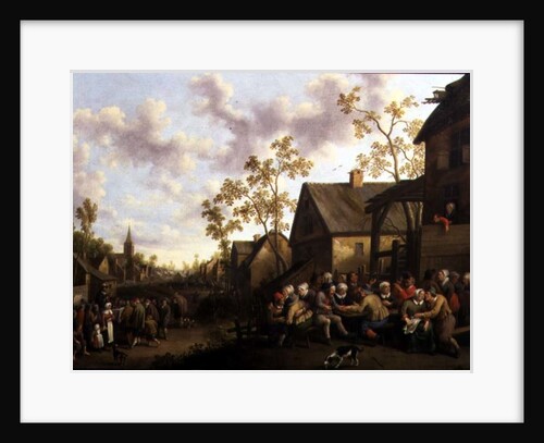 Village Festival by Joost Cornelisz Droochsloot