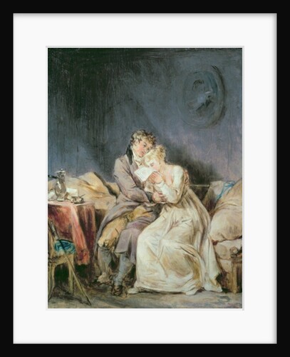 Reading the Letter by Marguerite Gerard