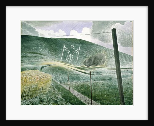 The Long Man of Wilmington or, The Wilmington Giant, 1939 by Eric Ravilious