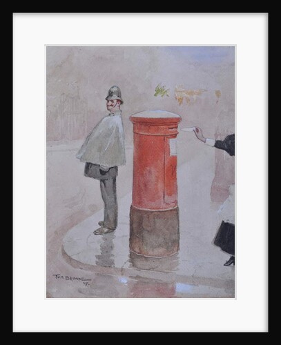 Billet-doux, 1897 by Tom Browne