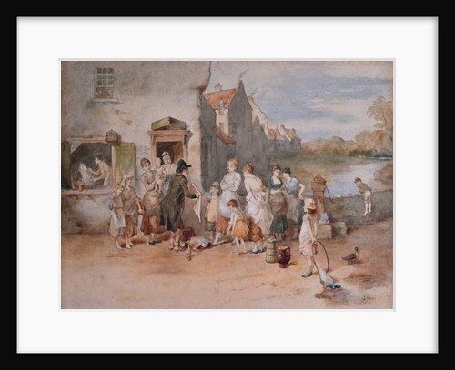 Selling his Wares by George Hay