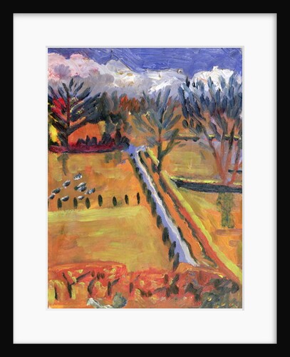 Blue Road, Hereford, 1998 by Robert Hobhouse