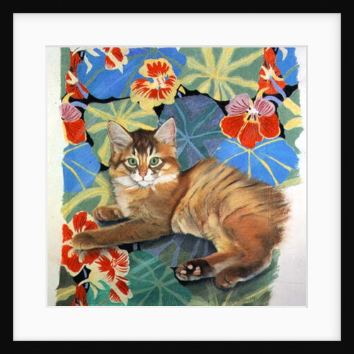 Sootsy and Dufy Fabric by Anne Robinson