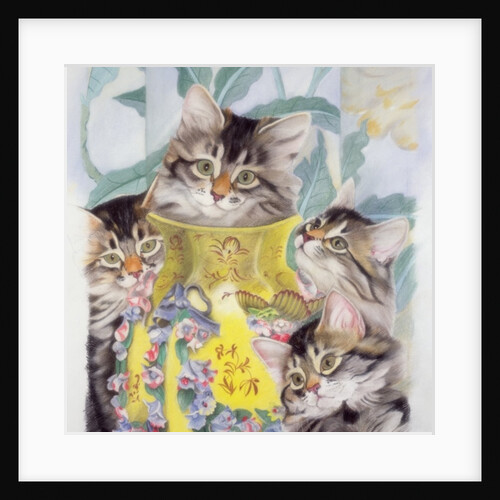Yellow vase by Anne Robinson