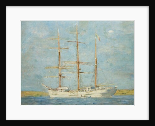 White Barque by Henry Scott Tuke