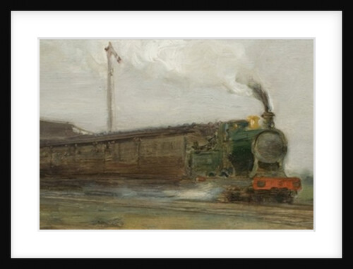 Railway Train by Henry Scott Tuke