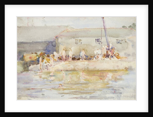 Quay Scamps, 1896 by Henry Scott Tuke