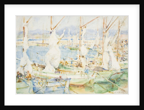 St. Tropez, 1927 by Henry Scott Tuke