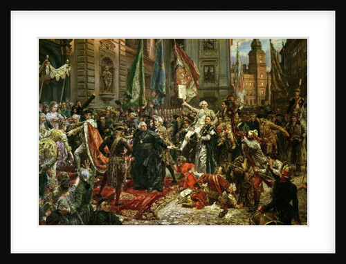 The Constitution of the 3rd May 1791, 1891 by Jan Matejko