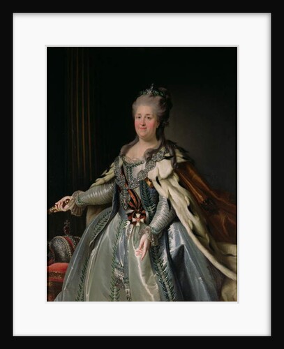 Portrait of Catherine II by Anton Albertrandi