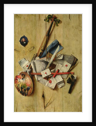 Still Life, 1675 by Cornelis Norbertus Gijsbrechts