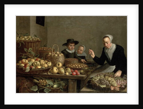 Fruit Stall by Floris van Schooten