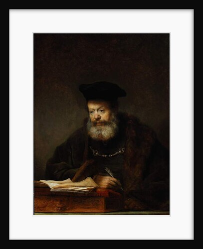 Scholar at his Writing Table, 1641 by Rembrandt Harmensz. van Rijn