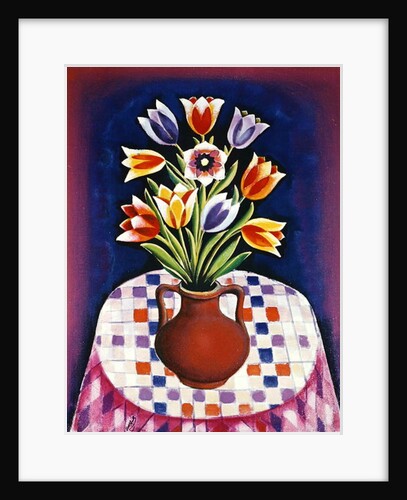 Still life with Flowers, 1967 by Radi Nedelchev